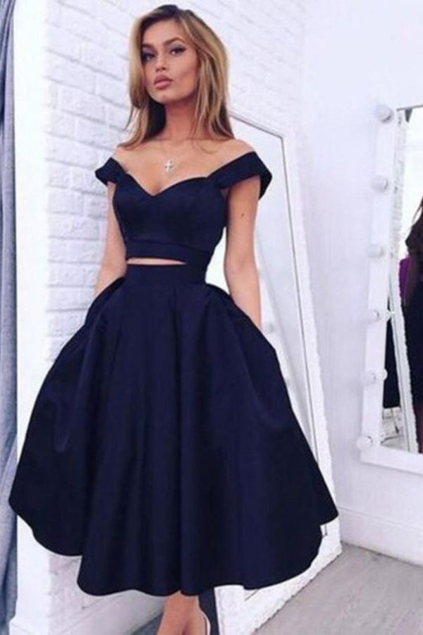 Off The Shoulder Homecoming Dress